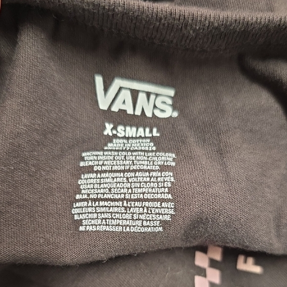 Vans Tee - Brown with Multicolor Graphic - Picture 5 of 5